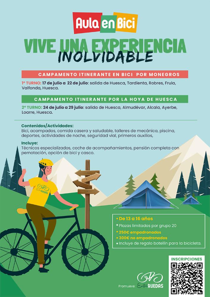 Imagen Hozona lanza un campamento itinerante en bici con parada en Valfonda de Santa Ana