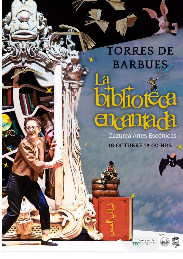 Imagen La obra 'La biblioteca encantada' llega a Torres de Barbués