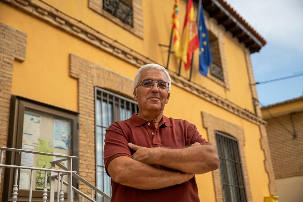 Imagen: Valentín Calle es el alcalde del municipio de Torres-Valfonda.
